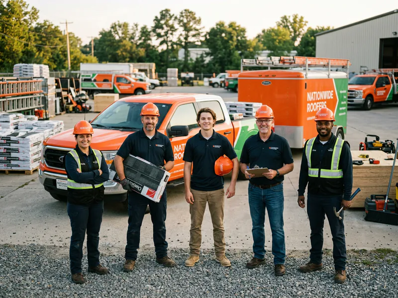 Natiowide Roofers - roof installation in Elon near me